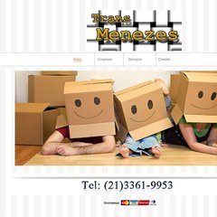 transmenezes.com.br Empresa, Serviços, Início