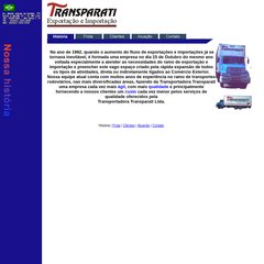 Transportadora Transparati Ltda. - Nossa história
