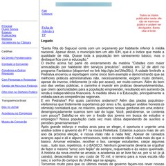 Transpar&ecirc;ncia Pedralva