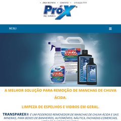 Transparex - O exterminador de manchas em vidros