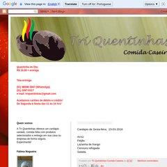 Tri Quentinhas Comida Caseira