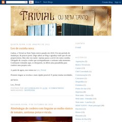 trivialounemtanto.blogspot.com Leo de cozinha nova., 11:50, Despedida
