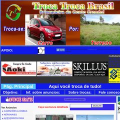 trocatrocabrasil.com.br Aqui voc&ecirc; troca de tudo!, Objetivo:, Franquias:
