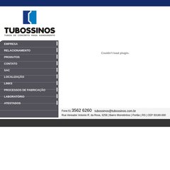 &nbsp;&nbsp; TUBOSSINOS&nbsp;&nbsp; |&nbsp;