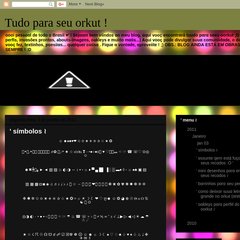 tudoparaseuoorkut.blogspot.com ' símbolos ≀, 18:10, 0 comentários