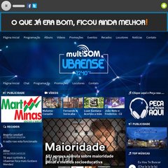 R&Aacute;DIO UBAENSE AM 70 ANOS NO AR