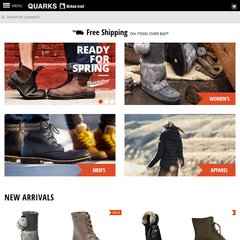 quark shoes website
