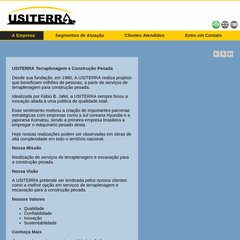 Terraplenagem e Construção Pesada | USITERRA