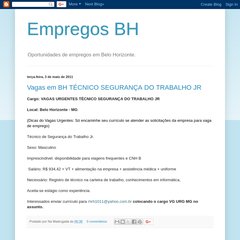 vagasdeempregobh.blogspot.com 06:38, 0 comentários, Início
