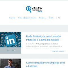 Vagas e Profissionais - Site de Vagas, Empregos, Currículos e Dicas Profissionais