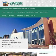 Viajando por Esporte | O blog de turismo e viagens do Paulo Mancha D'Amaro