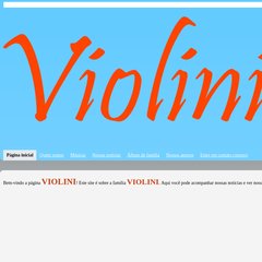 Página inicial - www.violini.com.br