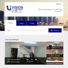 Vision Imóveis - Imobiliária em Taboão da Serra
