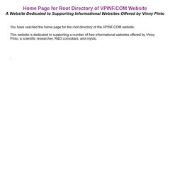 VPINF.COM Root Directory Home Page