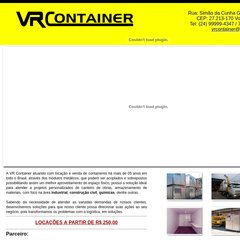 VR Container - Venda e Aluguel de Containers