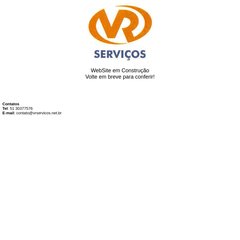 vrservicos - VR Serviços - WebSite em Construção