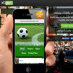 XtGem.com — Visual mobile site building tool / wap creator