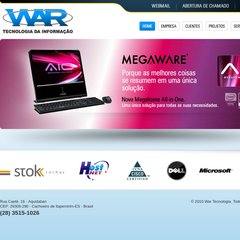 War Tecnologia | Integra&ccedil;&atilde;o de Tecnologia da Informa&ccedil;&atilde;o
