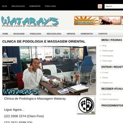 Podologia e Massagem Oriental Wataray's - A saúde de seus Pés em nossas mãos