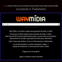 wavmidia.com.br locução, áudio, gravações