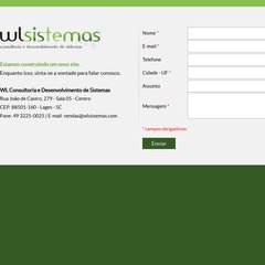 WL Consultoria e Desenvolvimento de Sistemas