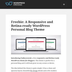 WPDressing.com - WordPress Theme Magazine. New WordPress Themes and Theme Styling Tips