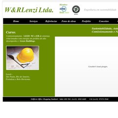 wrlenzi.com.br Equipe Técnica, Empresas Associadas e Referências, Portifólio de Obras