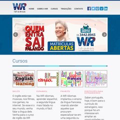  Cursos, Ingl&ecirc;s, Franc&ecirc;s, Espanhol