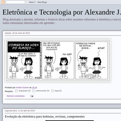 Eletrônica &amp; Tecnologia por Alexandre J. Nário
