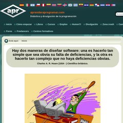 www.Aprenderaprogramar.com - Objetivo... aprender a programar