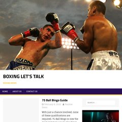 www.Boxingletstalk.com - Boxing Let's Talk