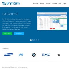 www.Bryntum.com - HTML5 Gantt & Scheduling Charts