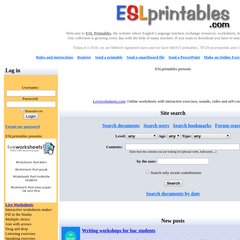 www.Eslprintables.com - ESL Printables