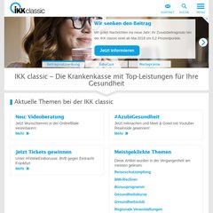 www.Ikk-classic.de - IKK classic - Unser Handwerk