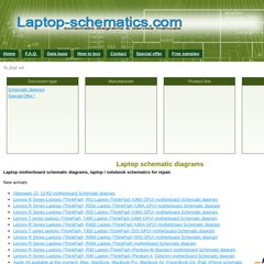 Laptops Schematics Diagrams