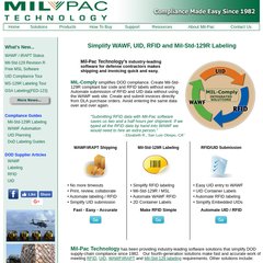 www.Milpac.com - WAWF, RFID, UID and Mil