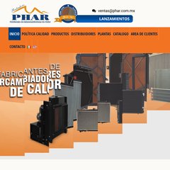 www.Phar.com.mx - PHAR - Radiadores
