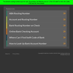 www.Routing-number.org - Routing Number