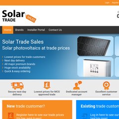 www.Solartradesales.co.uk - Solar Trade Sales - Solar Photovoltaics at
